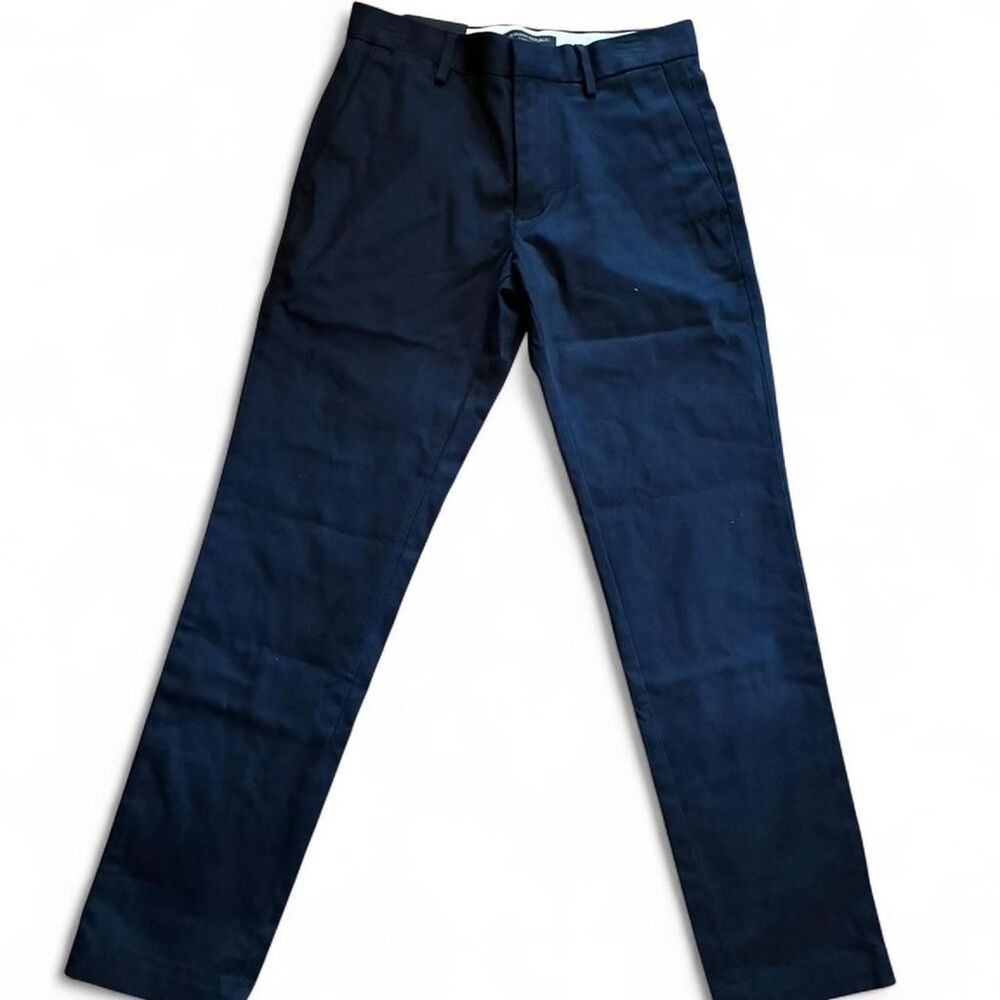 Banana Republic Men's Navy Chino Trousers 28x30 NWT $100 MRSP!